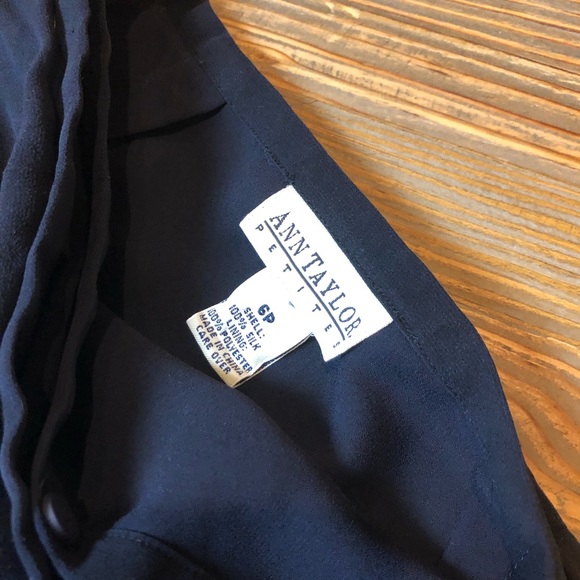 Ann Taylor Silk Wrap Skirt - Picture 4 of 5